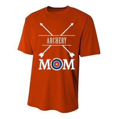 Archery Mom Archer Bow Arrow Mother's Day Sports Lover Meaningful Gift Performance Sprint T-Shirt