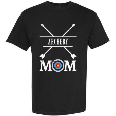 Archery Mom Archer Bow Arrow Mother's Day Sports Lover Meaningful Gift Garment-Dyed Heavyweight T-Shirt