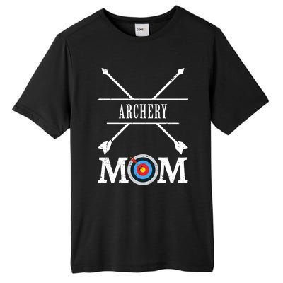 Archery Mom Archer Bow Arrow Mother's Day Sports Lover Meaningful Gift Tall Fusion ChromaSoft Performance T-Shirt