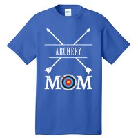 Archery Mom Archer Bow Arrow Mother's Day Sports Lover Meaningful Gift Tall T-Shirt