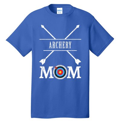 Archery Mom Archer Bow Arrow Mother's Day Sports Lover Meaningful Gift Tall T-Shirt