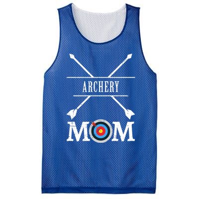 Archery Mom Archer Bow Arrow Mother's Day Sports Lover Meaningful Gift Mesh Reversible Basketball Jersey Tank