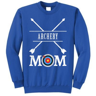 Archery Mom Archer Bow Arrow Mother's Day Sports Lover Meaningful Gift Tall Sweatshirt