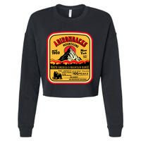 Adirondack Mountains (Adk) Aged Look Cropped Pullover Crew