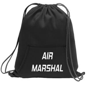 Air Marshal Sweatshirt Cinch Pack Bag