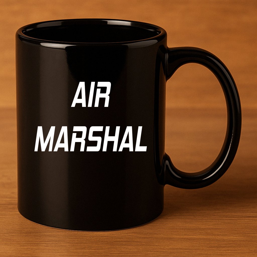 Air Marshal 11oz C Handle Ceramic Mug