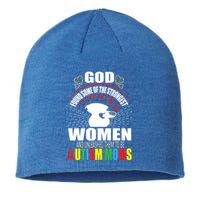 Autism Mom Awareness Support Love Autism Mama Aspergers Gift Sustainable Beanie