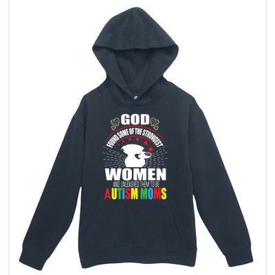 Autism Mom Awareness Support Love Autism Mama Aspergers Gift Urban Pullover Hoodie