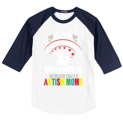 Autism Mom Awareness Support Love Autism Mama Aspergers Gift Baseball Sleeve Shirt