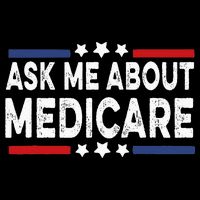 Ask Me About Medicare Health Insurance Consultant 16 in Basic Backpack