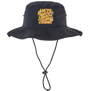 Ask Me About My Liberal Feminist Agenda Female Feminism Legacy Cool Fit Booney Bucket Hat