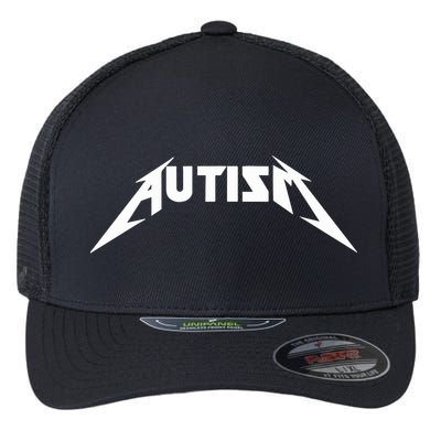 Autism Meme Flexfit Unipanel Trucker Cap