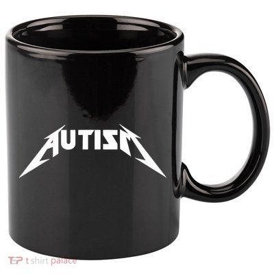 Autism Meme 11oz C Handle Ceramic Mug