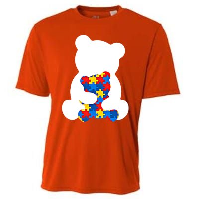 Autism Mom Autism Mama Bear Autism Autism Mother Great Gift Cooling Performance Crew T-Shirt