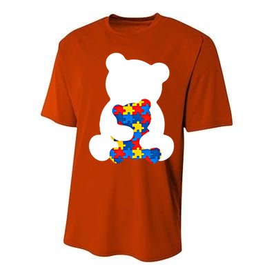 Autism Mom Autism Mama Bear Autism Autism Mother Great Gift Performance Sprint T-Shirt