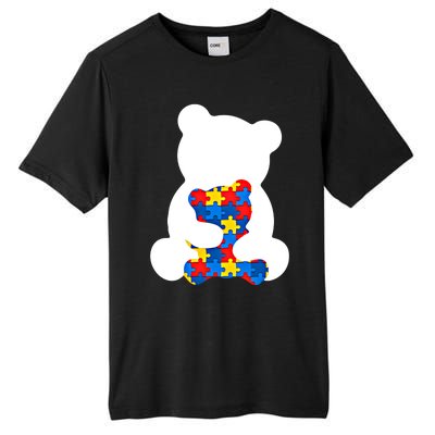 Autism Mom Autism Mama Bear Autism Autism Mother Great Gift Tall Fusion ChromaSoft Performance T-Shirt