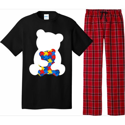 Autism Mom Autism Mama Bear Autism Autism Mother Great Gift Pajama Set