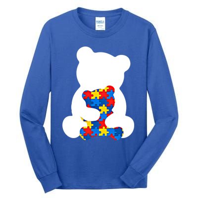 Autism Mom Autism Mama Bear Autism Autism Mother Great Gift Tall Long Sleeve T-Shirt