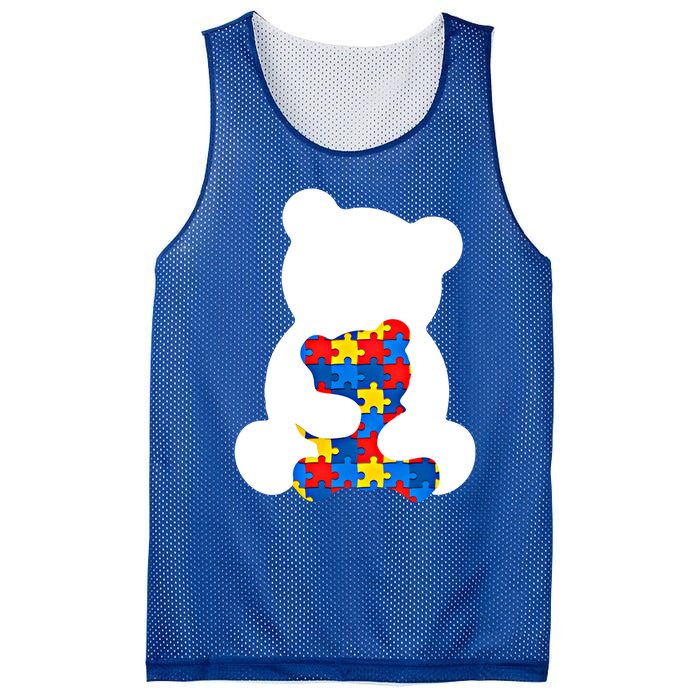 Autism Mom Autism Mama Bear Autism Autism Mother Great Gift Mesh Reversible Basketball Jersey Tank