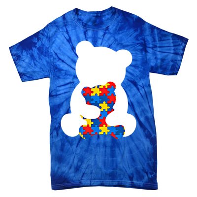 Autism Mom Autism Mama Bear Autism Autism Mother Great Gift Tie-Dye T-Shirt