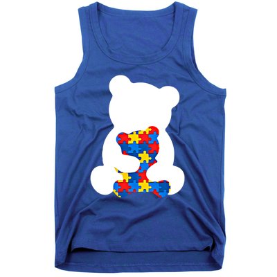 Autism Mom Autism Mama Bear Autism Autism Mother Great Gift Tank Top