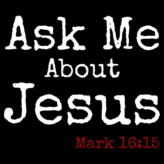Ask Me About Jesus Cooling Performance Crew T-Shirt