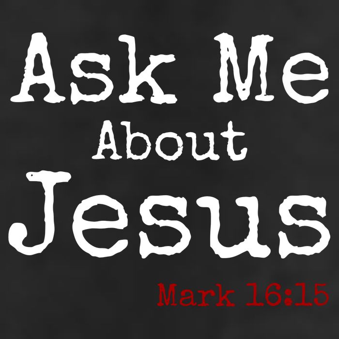 Ask Me About Jesus 25L Jumbo Tote