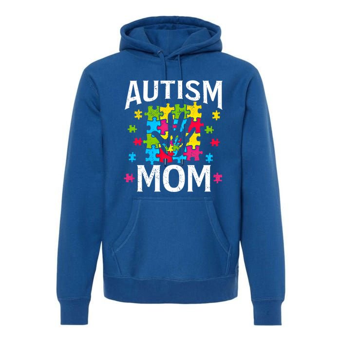 Autism Mom Autistic Quote Mother Mama Autism Awareness Gift Premium Hoodie