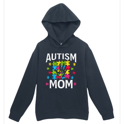 Autism Mom Autistic Quote Mother Mama Autism Awareness Gift Urban Pullover Hoodie