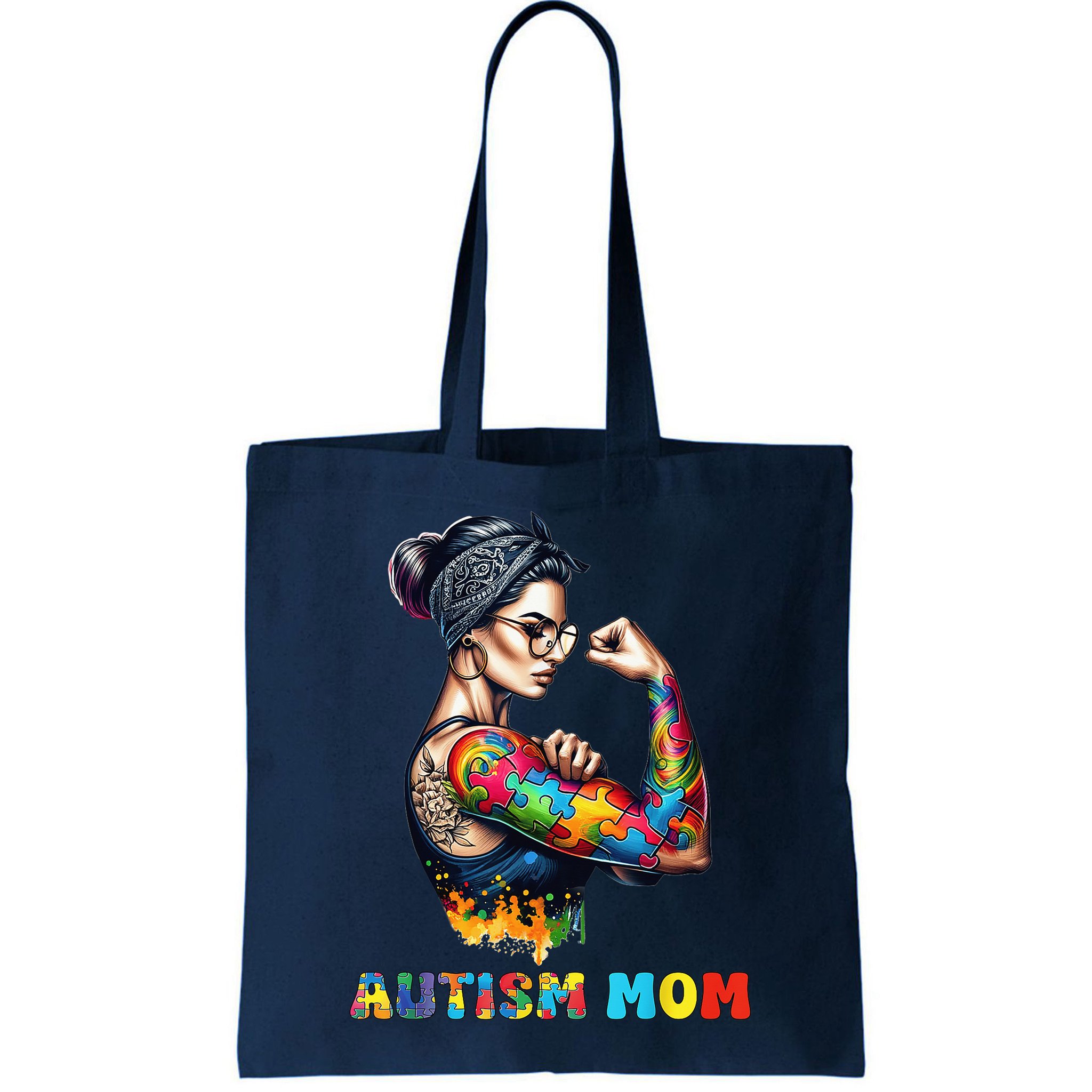 Autism Mom Autism Awareness Strong And Proud Autistic Bag