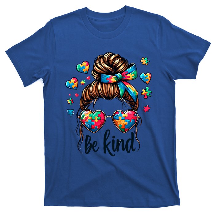 Autism Mom Awareness Be Kind Gift T-Shirt