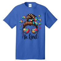 Autism Mom Awareness Be Kind Gift Tall T-Shirt