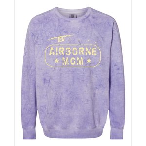 Airborne Mom Colorblast Crewneck Sweatshirt