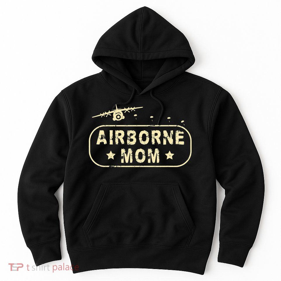 Airborne Mom Hoodie