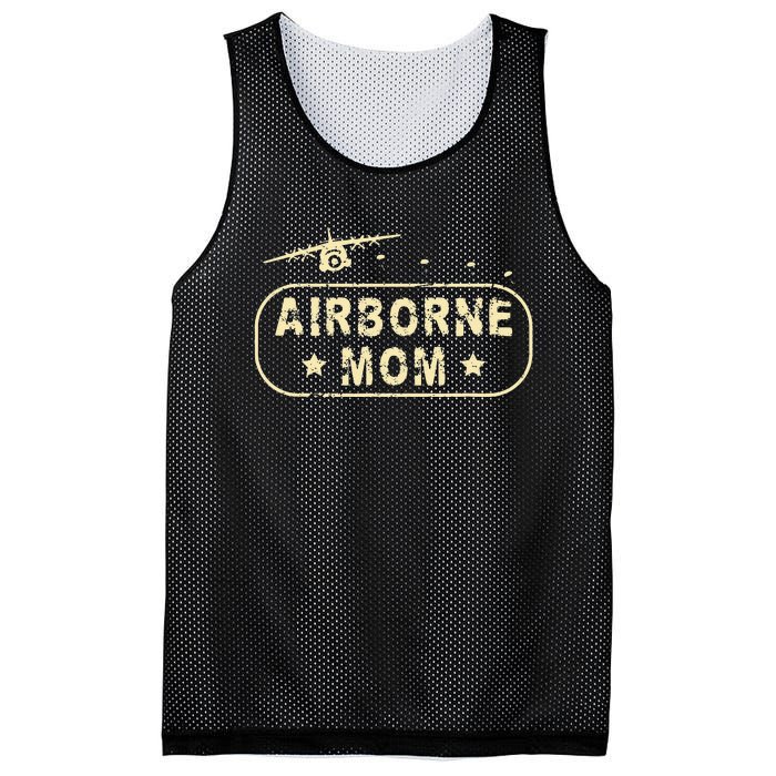 Airborne Mom Mesh Reversible Basketball Jersey Tank