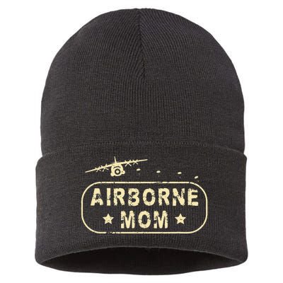 Airborne Mom Sustainable Knit Beanie