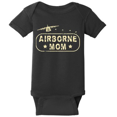 Airborne Mom Baby Bodysuit