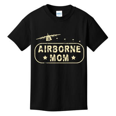 Airborne Mom Kids T-Shirt