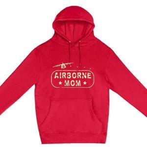 Airborne Mom Premium Pullover Hoodie