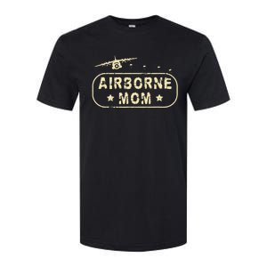 Airborne Mom Softstyle CVC T-Shirt