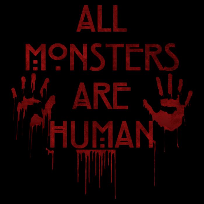 All Monsters Are Human Ladies Long Sleeve Shirt