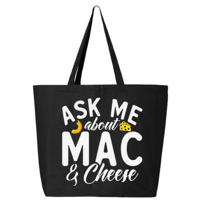 Ask Me About Mac And Cheese 25L Jumbo Tote