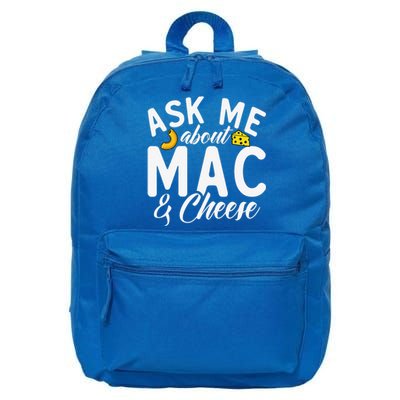 Ask Me About Mac And Cheese 16 in Basic Backpack