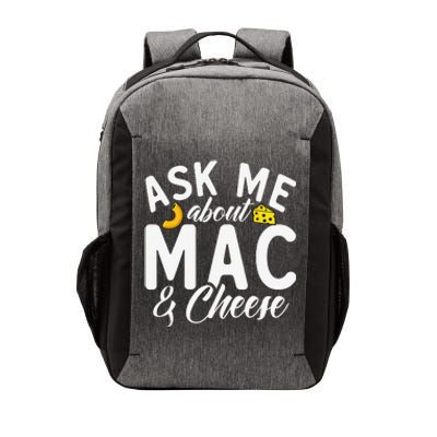 Ask Me About Mac And Cheese Vector Backpack