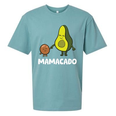 Avocado Mama Avocado Mom Funny Avocado Mamacado Gift Sueded Cloud Jersey T-Shirt