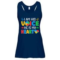 Autistic Mom Autistic Dad Autism Awareness Month Ladies Essential Flowy Tank