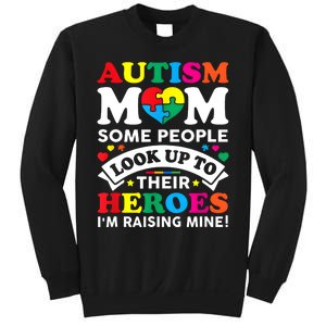 Autism Mom Autism Awareness Love Raising A Hero Advocate Sweatshirt