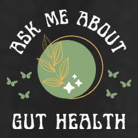 Ask Me About Gut Health New Age Wellness And Healing Beanie