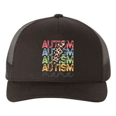 Autism Mama Yupoong Adult 5-Panel Trucker Hat