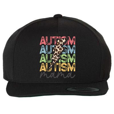 Autism Mama Wool Snapback Cap